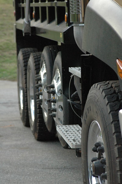 Brakes, followed by tires and wheels account for the most common reasons commercial trucks are placed out of service during DOT inspections.