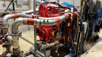 Testing of the ClearFlame technology has shown performance and efficiency equal to that of a traditional diesel engine.
