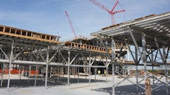 UFI is responsible for creating the shell for the structure. In that capacity, surveyors appreciated the speed and ease of use of the Topcon GT-503V robotic total station.