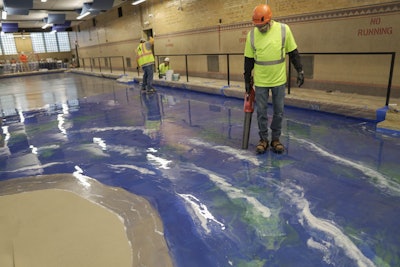 The Decorative Concrete Volunteer Work Done for the Durfee Innovation Society