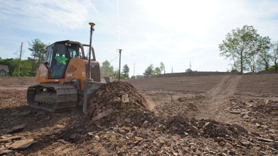 MacMor Construction was one of the first contractors to take delivery of a Case factory fit dozer earlier this year. The goal with adding machine control was to be more competitive with production on jobs.