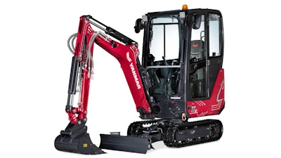 Yanmar Sv17e Compact Excavator