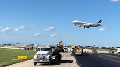 Paving at Chicago's O'Hare International Airport