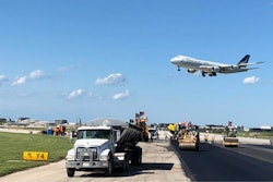 Paving at Chicago's O'Hare International Airport