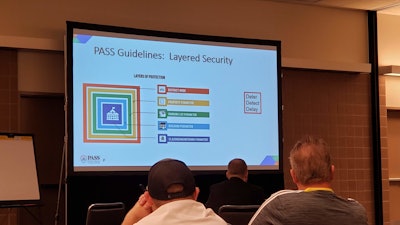 PASS’ approach involves five layers of security: district-wide security, property perimeter security, parking lot perimeter security, building perimeter security and classroom/interior perimeter security.