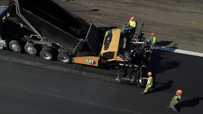 Cat Ap455 Working Top View