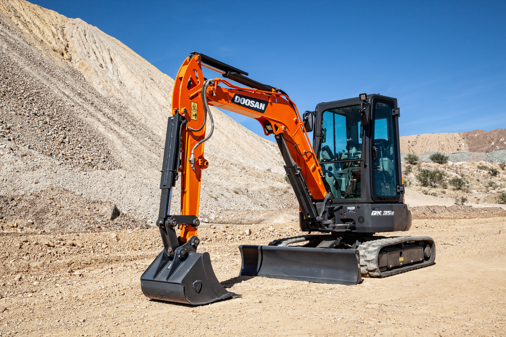Doosan Next-generation Mini-excavators From: DEVELON North America