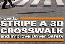 How To Stripe A 3 D Crosswalk