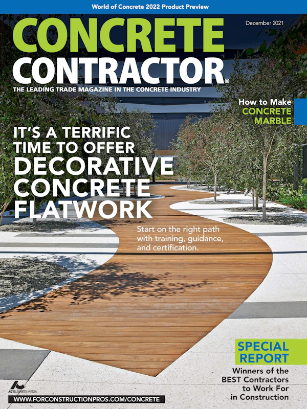 Concrete Contractor Magazine Issue Archive | For Construction Pros