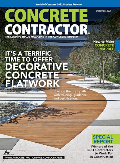 Concrete Contractor December 2021
