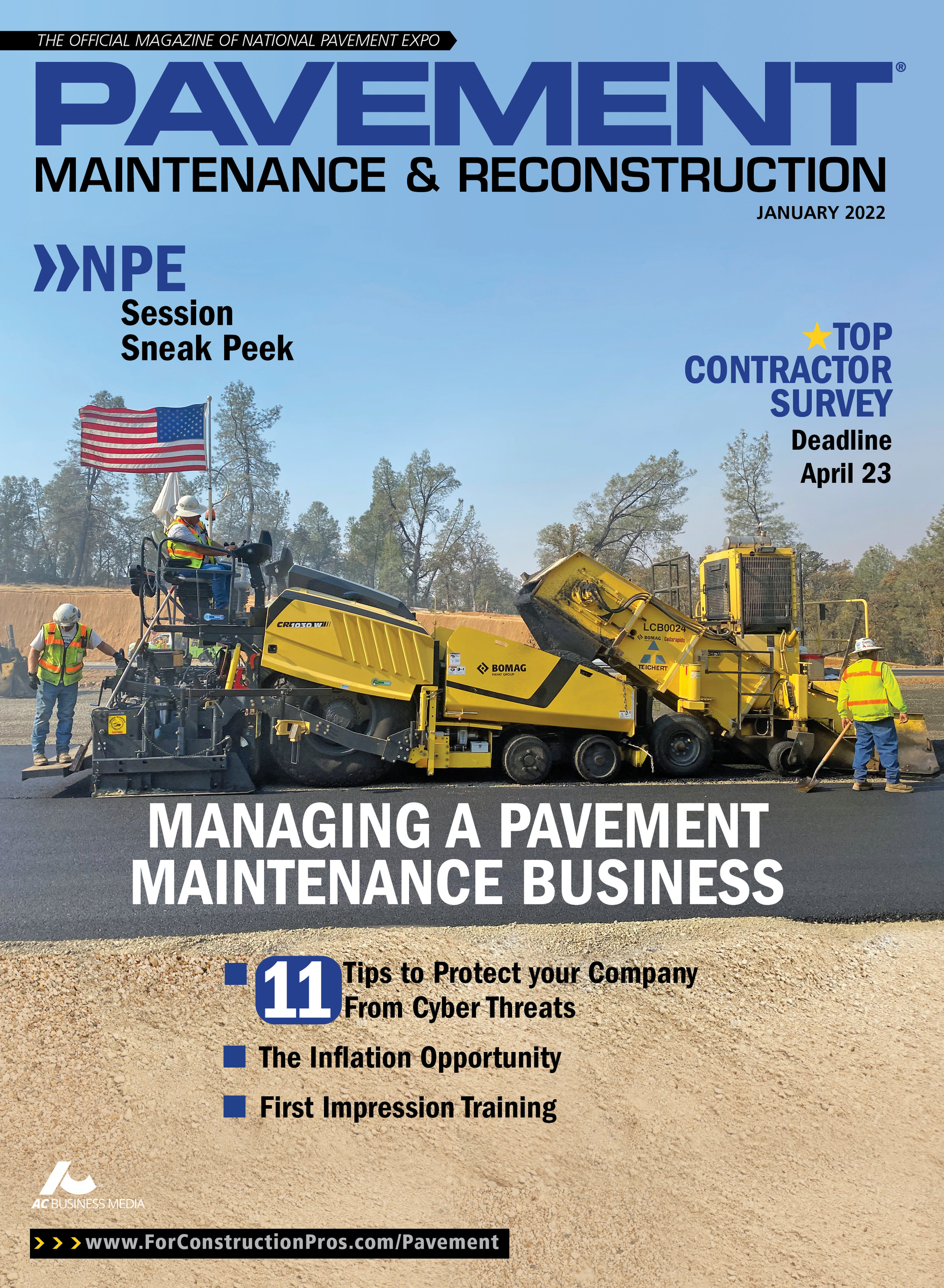 Pavement Maintenance & Reconstruction January 2022