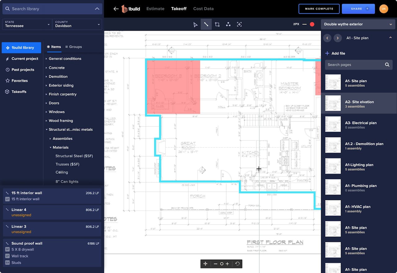 Construction Estimating Software