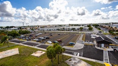 At the beginning of 2021, Mauro Comuzzi, president at The Paving Lady and John Provenzano, estimator, took on one such challenge with Parsons, a global general contractor. The company won the bid to reconstruct the Miami Air Route Traffic Control Center (ARTCC) parking lot and for their efforts, won Pavement’s 2022 Paving: Parking Lot award as well.