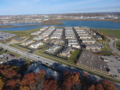 In all, ACI installed 217 parking areas around the community. They recycled all the asphalt they removed and installed over 4,000 tons of new asphalt, improving the look and usability of the pavement for years to come