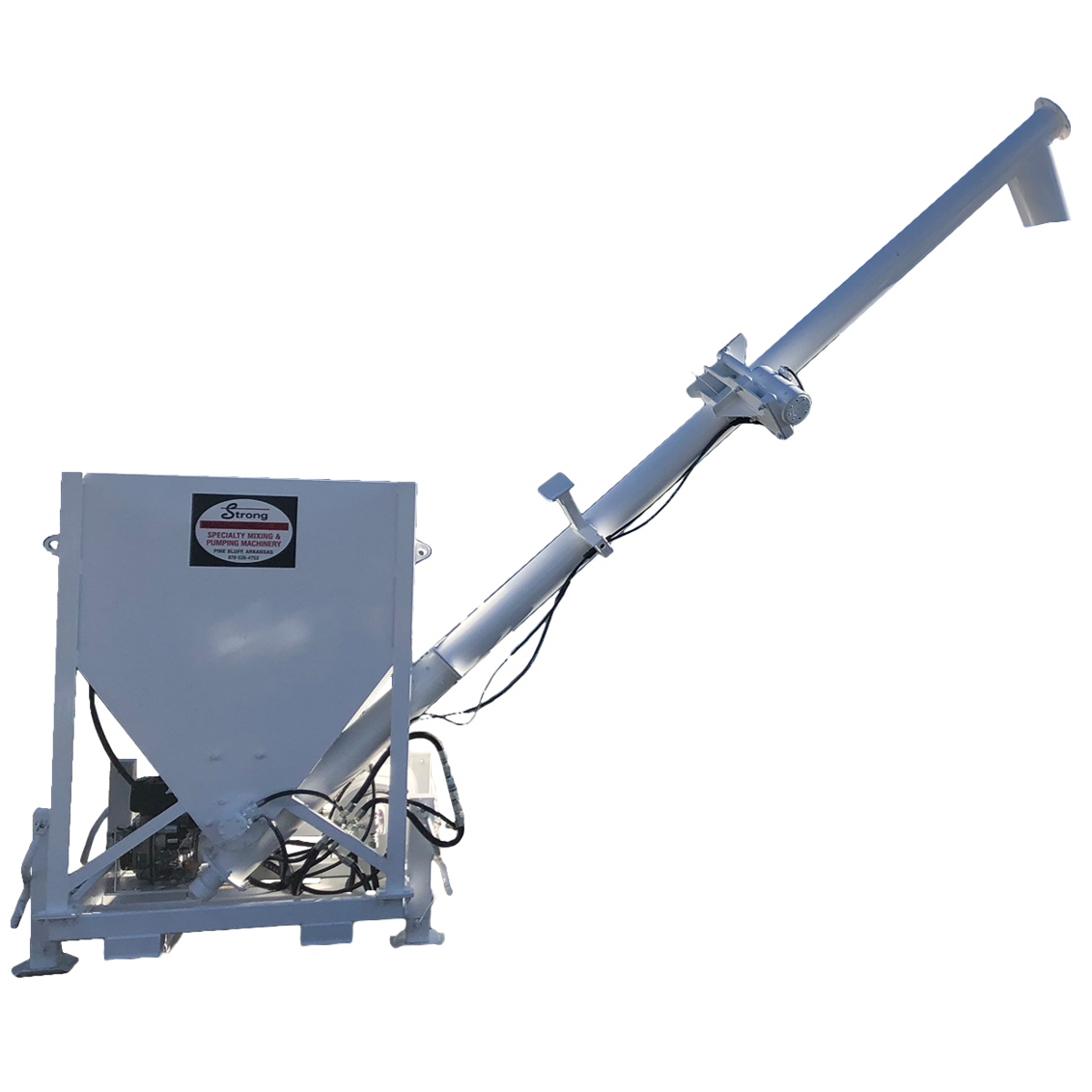 The Super Sack Systems V3 Concrete Mix Hopper From Strong