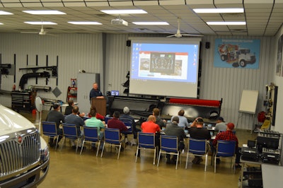 TYMCO has a sweeping service school for owners, operators and mechanics to get hands-on training and answer specific questions about the equipment onsite at their Waco, TX location.