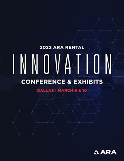 2022 Ara Rental Innovation Conference & Exhibits Graphic