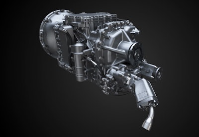 Mack Trucks announces that the Mack mDRIVE™ Automated Manual Transmission (AMT) now features a left and right dual Power Takeoff (PTO) option for highway and vocational customers, offering increased versatility for customers and bodybuilders.