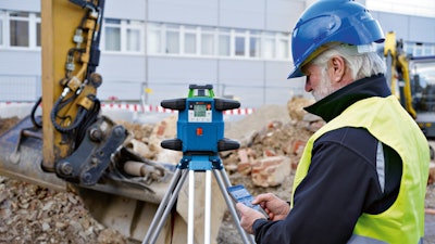 18V REVOLVE 4000 Green-Beam Rotary Laser