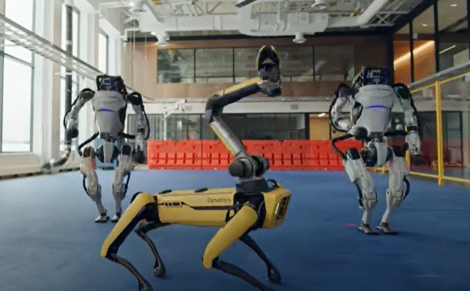 Boston Dynamics robot video