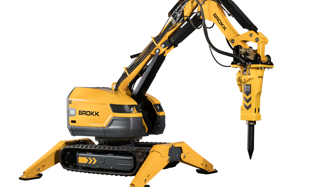 Brook Machine Brokk Offers Brokk 300 Demolition Machine with SmartConcept Technology ...