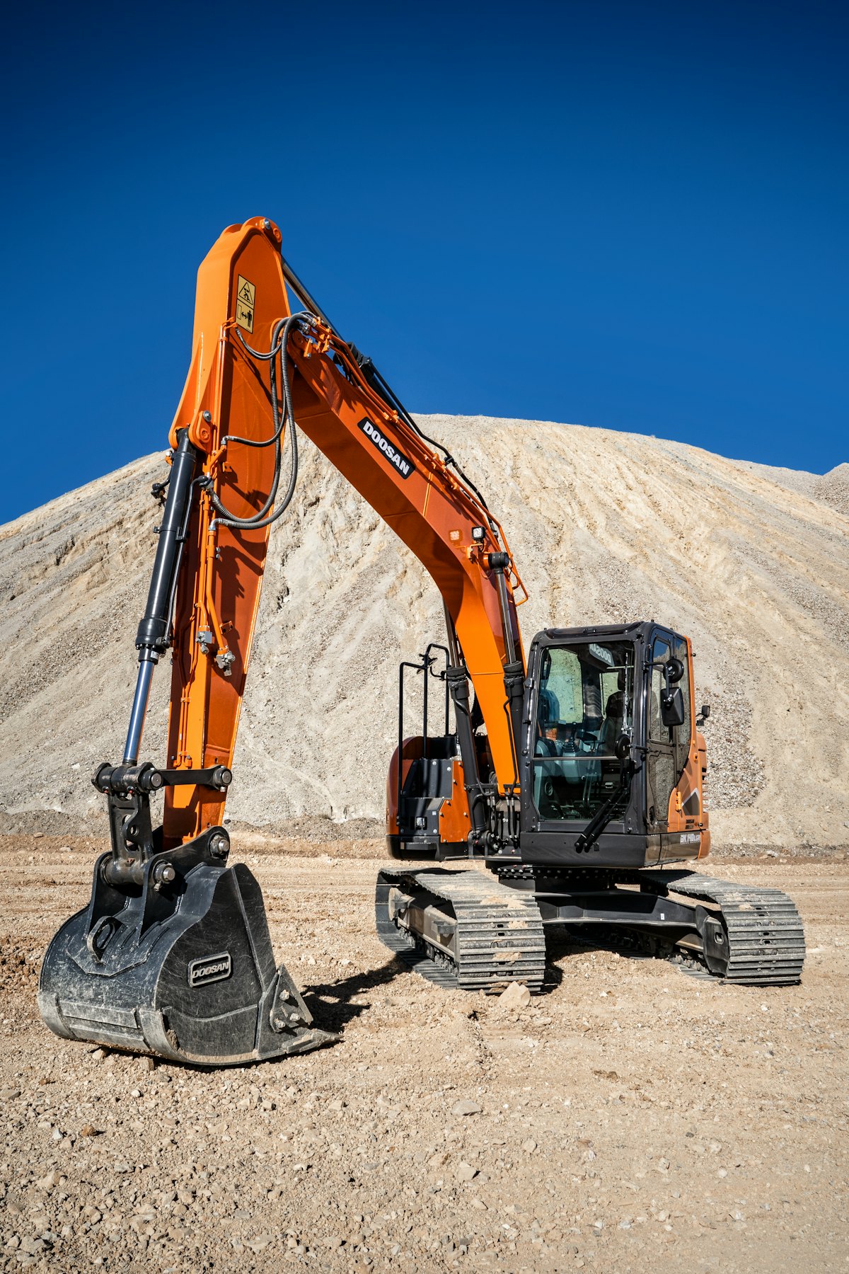 Doosan Introduces New DX140LCR-7 Excavator at WOC From