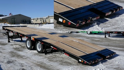 Felling FT-45-2 TA Fixed Approach Ramp Felling Trailer