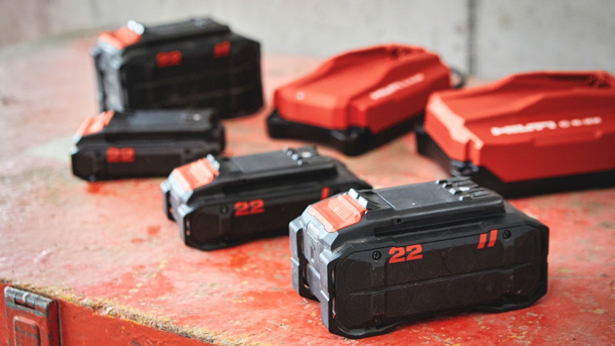 Hilti batteries 22v hotsell