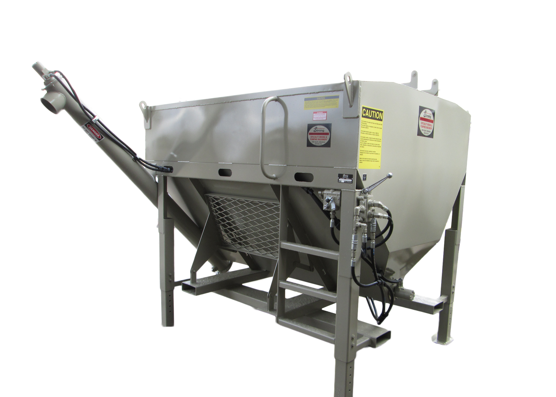 The Super Sack Systems V3 Concrete Mix Hopper From Strong