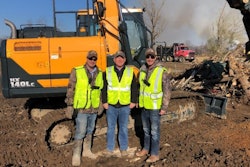 Hyundai Construction Equipment Americas storm cleanup