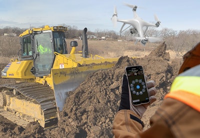 Komatsu SmartConstruction Field Drone.