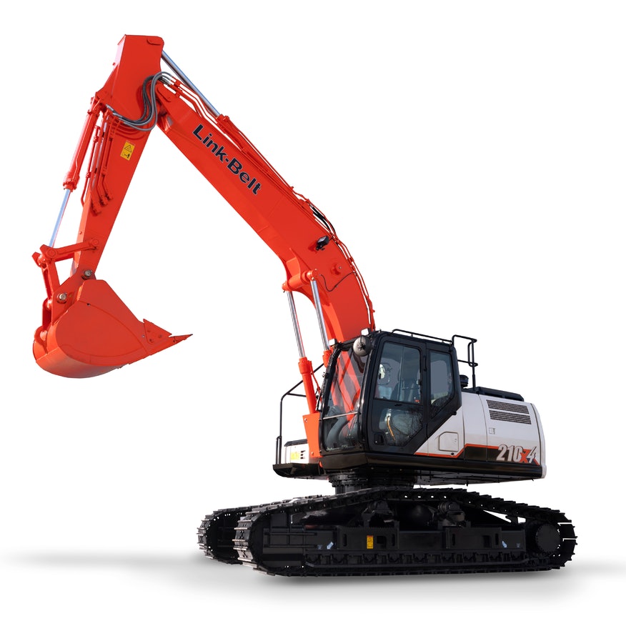 Link Belt 210 X4 HD 250 X4 HD and 300 X4 HD Excavators From Link Belt Excavators For Construction Pros