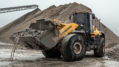 LiuGong North America will showcase its quarrying and aggregate equipment and feature its 856H Stage V, 890H (shown), 913FCR and 922F models.
