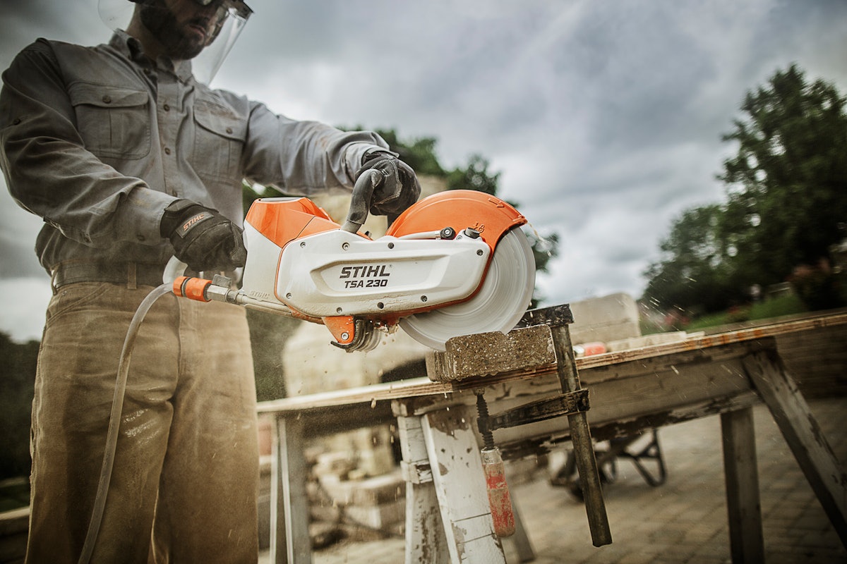 STIHL Introduces TSA 230 Battery Powered Cutquik Cut Off Saw From