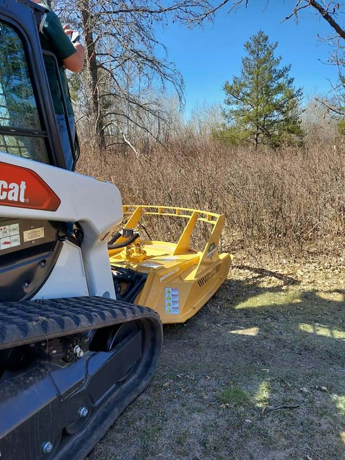 Rotary Mower Answers the Call for Northwoods’ Property Improvement