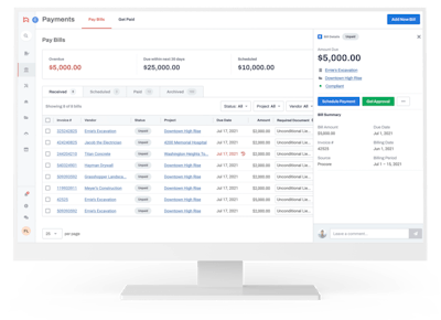 Built Pay is a digital payment solution that is purpose built to simplify construction payment processes and provide payors and payees the flexibility to choose the payment method that is right for their situation.