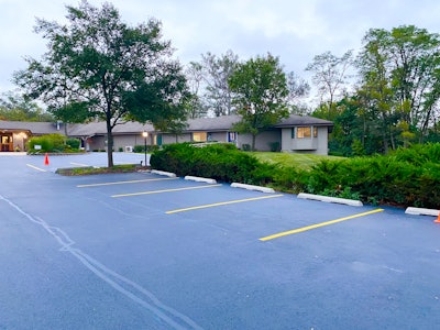 Maul Paving completes a donation of preventative maintenance on the parking lot, and provides an ongoing commitment to Almost Home Kids.