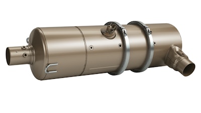 John Deere integrated the DOC and DPF as well as the SCR and ammonia oxidation catalyst into a single module to create a more compact aftertreatment system.