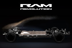 The Ram 1500 EV promises a 500-mile range with a conventional body on frame construction and standard all-wheel drive. The truck will be built on an electric drive module that combines the motor, gearbox and inverter.