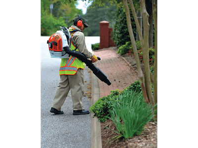 Backpack blowers shift the weight of the engine onto your back, distributing it more evenly for operator comfort.