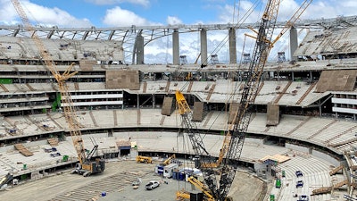 The Fiber-Reinforced Concrete at SoFi Stadium