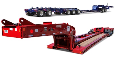 Fontaine Magnitude 60 Hd Modular Lowbed Trailer