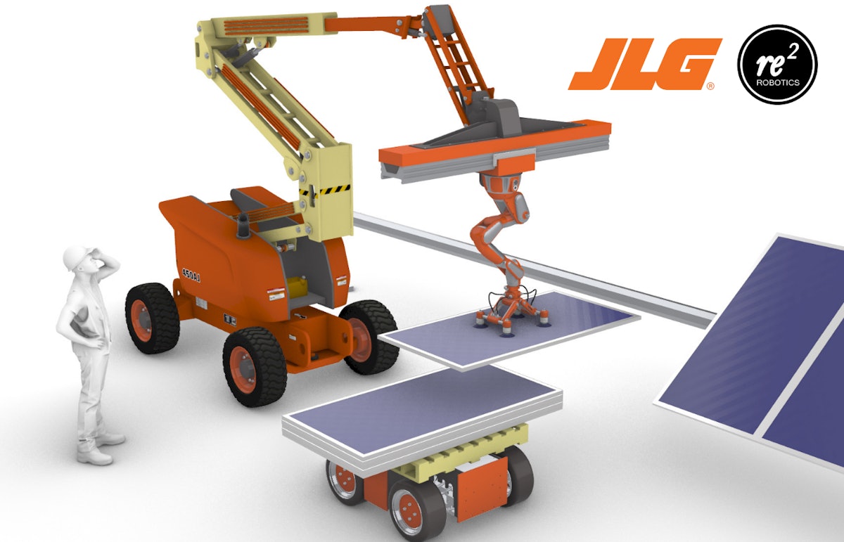 JLG and RE2 Robotics Partner to Advance Integration of Robots and Access Equipment - Image