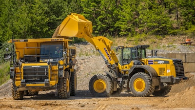 Komatsu Wa480 8 Wheel Loader
