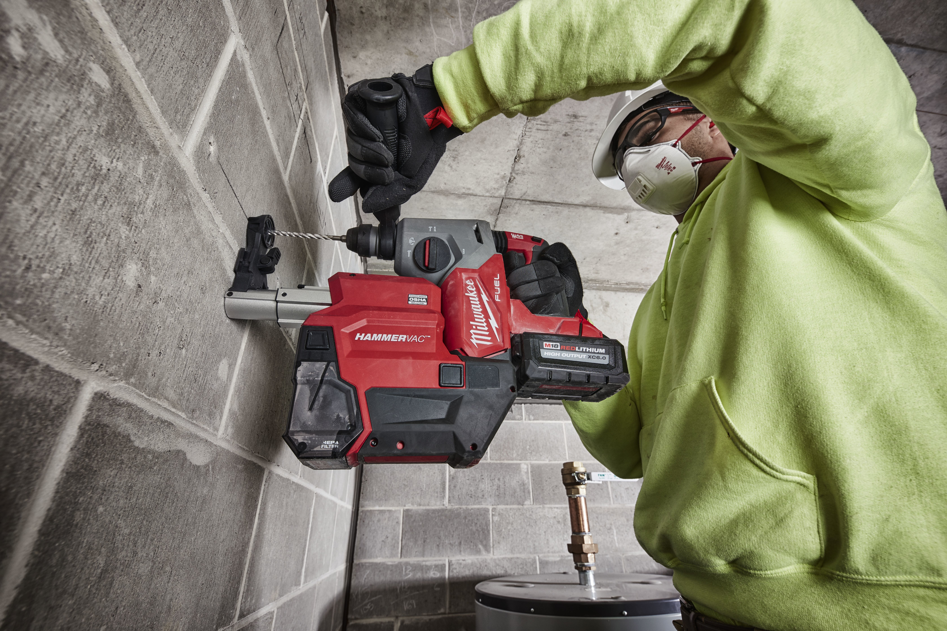 M18 FUEL 1-in. SDS Plus Rotary Hammer 