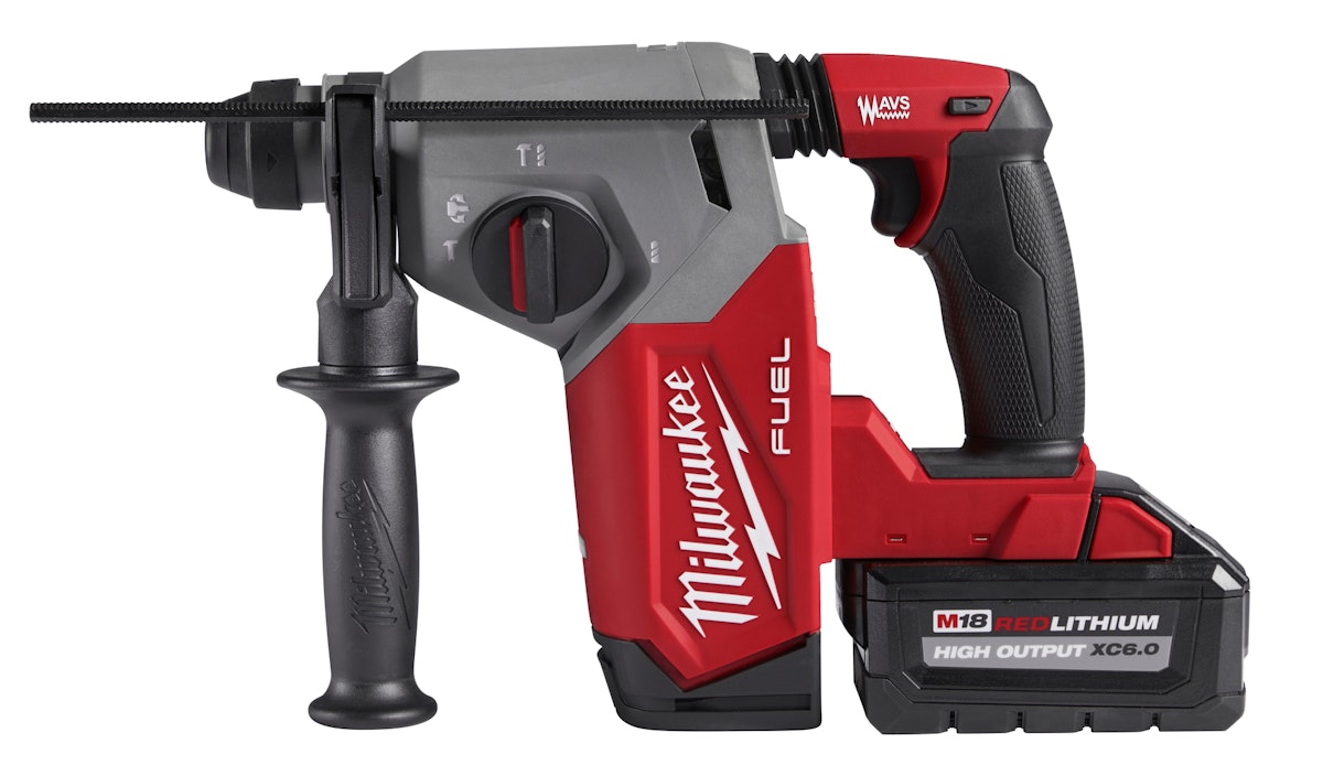 Milwaukee Tool M18 FUEL 1 in. SDS Plus Rotary Hammer From Milwaukee Tool Corp. For Construction Pros