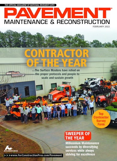 Pavement Maintenance & Reconstruction February 2022
