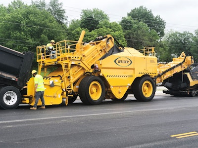 Weiler E2850 C Working