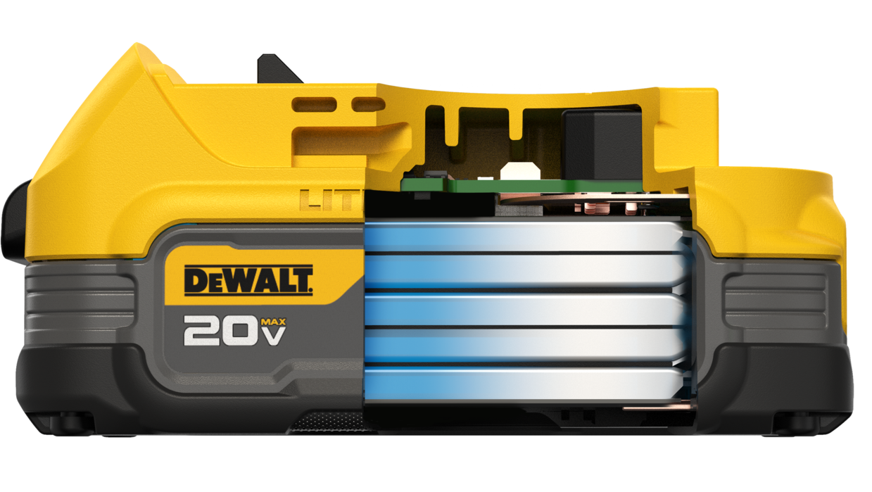 The DeWalt POWERSTACK 20V MAX Compact Battery From: DEWALT | For ...