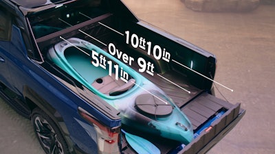 Storage capacity of the 5-ft. 11-in. bed is maximized thanks to an available Multi-Flex Midgate, which provides over 9 ft. of storage between the cab to the tailgate when open.